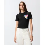T-shirt stampa floreale