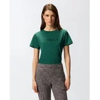 T-shirt ricamo logo PINKO