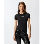 T-shirt maniche corte logo ricamato