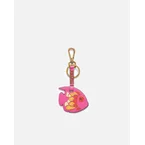 Charm pesciolino fucsia similpelle