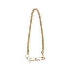 Gaultier Safety Pin Necklace