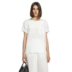 Printed Crepe De Chine Blouse