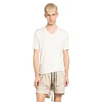 Stretch Modal Silk V-Neck T-Shirt