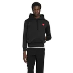 Heart Cotton Jersey Hoodie