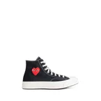 Small Red Heart Hi Top Sneakers