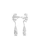 Clear mixed Drop Ear Cuffs