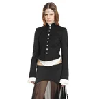 Polina Fitted Marsina Jacket