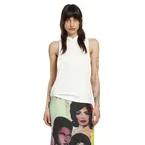 Stretch Cotton Jersey Vintage Tank Top