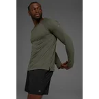 Triumph Long Sleeve Tee - Stealth Green