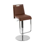 Tabouret de bar design « Edes » avec fonction pivotante et réglage en hauteur