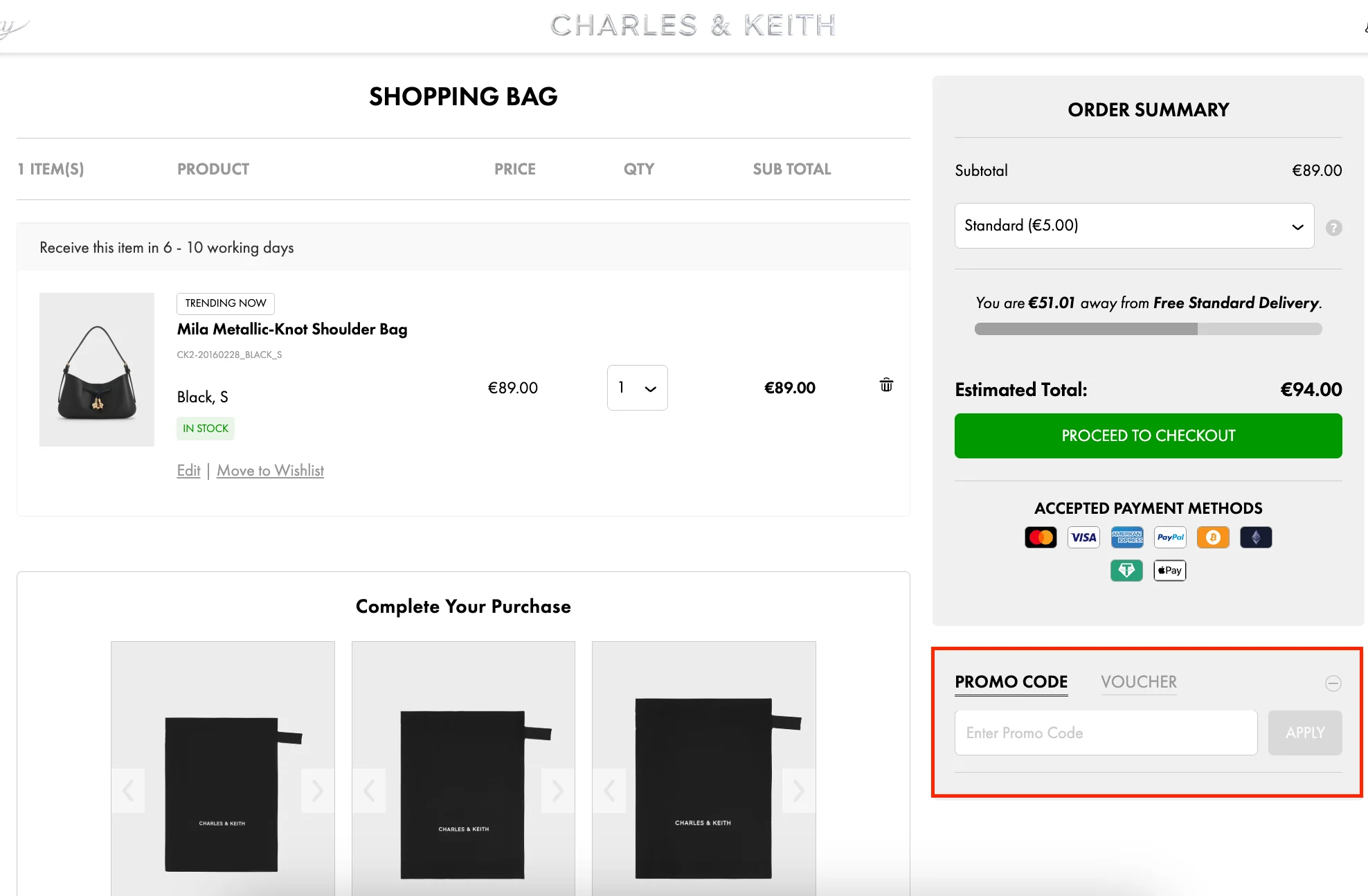Comment utiliser le code promo ? - Charles &amp; Keith