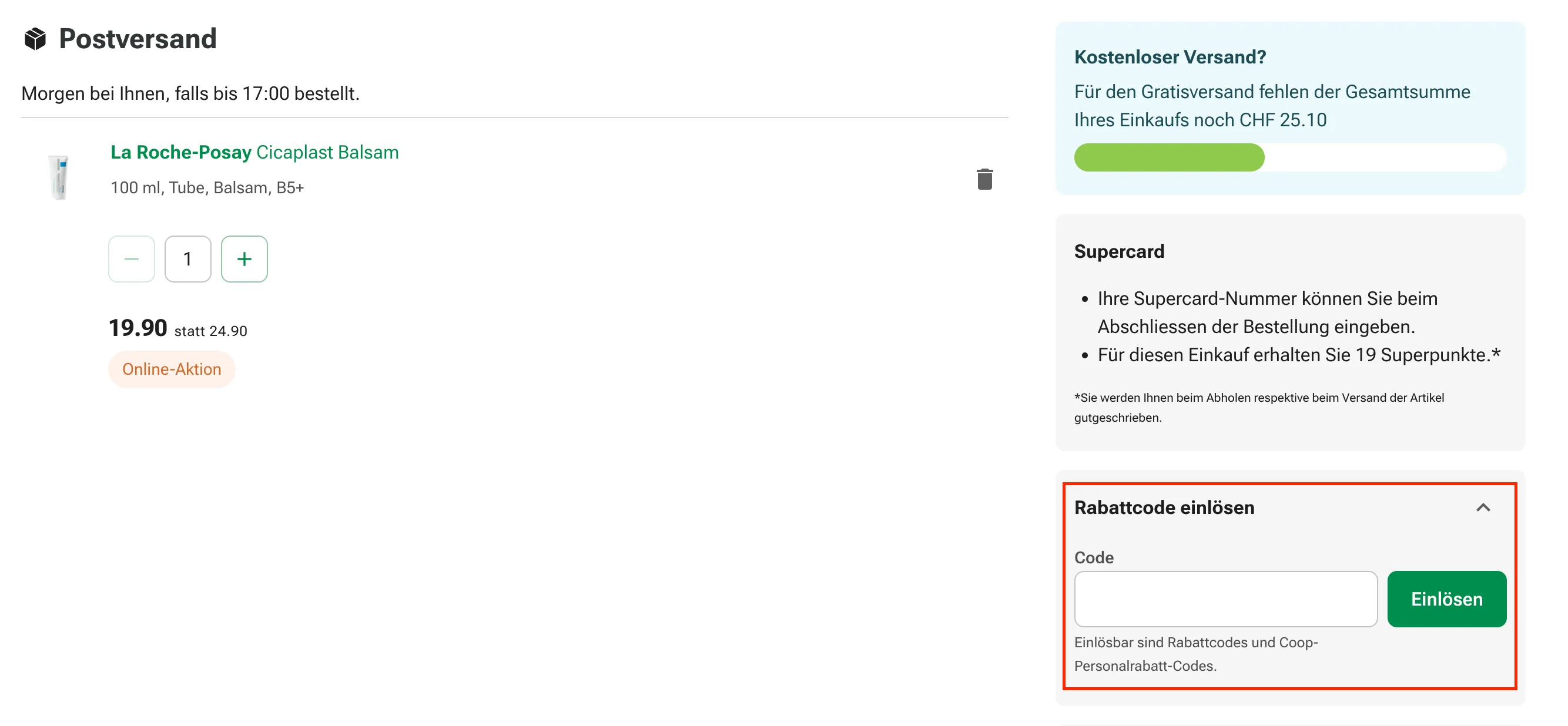 Comment utiliser le code promo ? - Coop Vitality