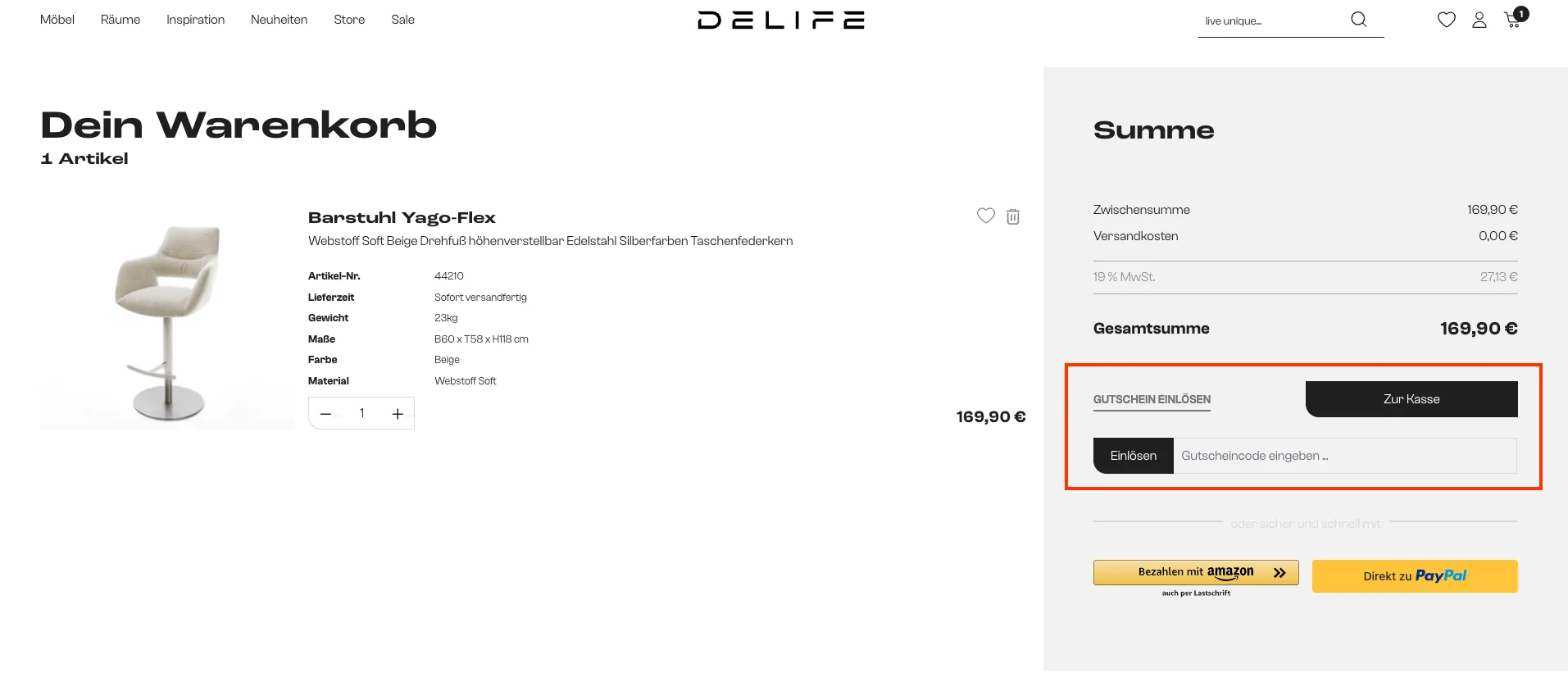 Comment utiliser le code promo ? - DELIFE