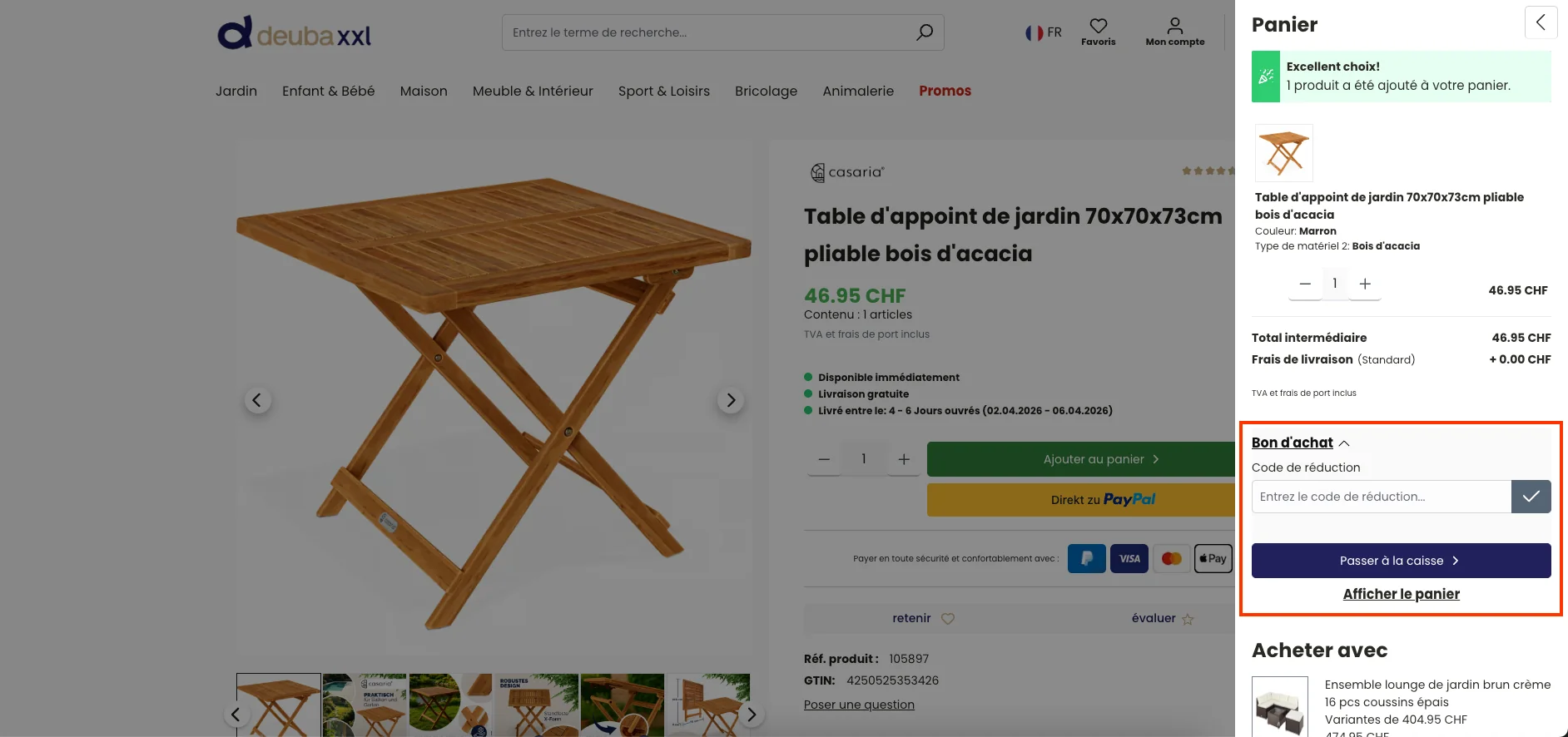 Comment utiliser le code promo ? - DeubaXXL