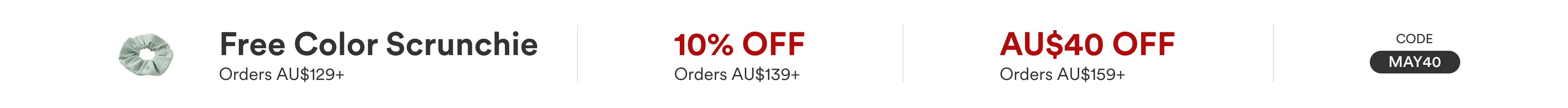Preuve du coupon - Halara - Code promo Halara : [[AU$40 de réduction]] sur commandes AU$159+