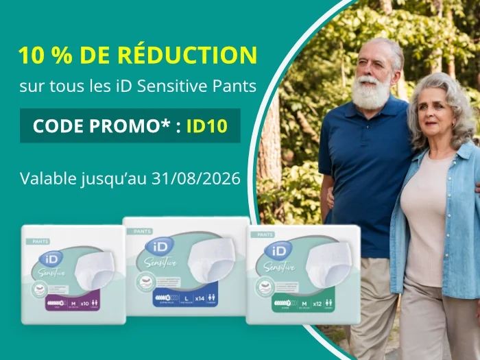 Preuve du coupon - INSENIO - Code promo INSENIO : [[10% de réduction]] sur tous les iD Sensitive Pants