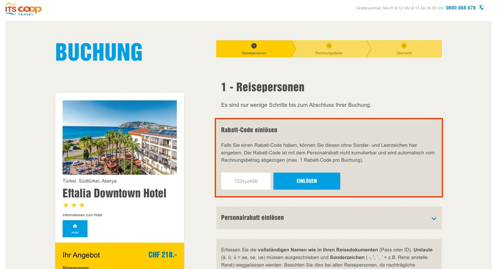 Comment utiliser le code promo ? - ITS Coop