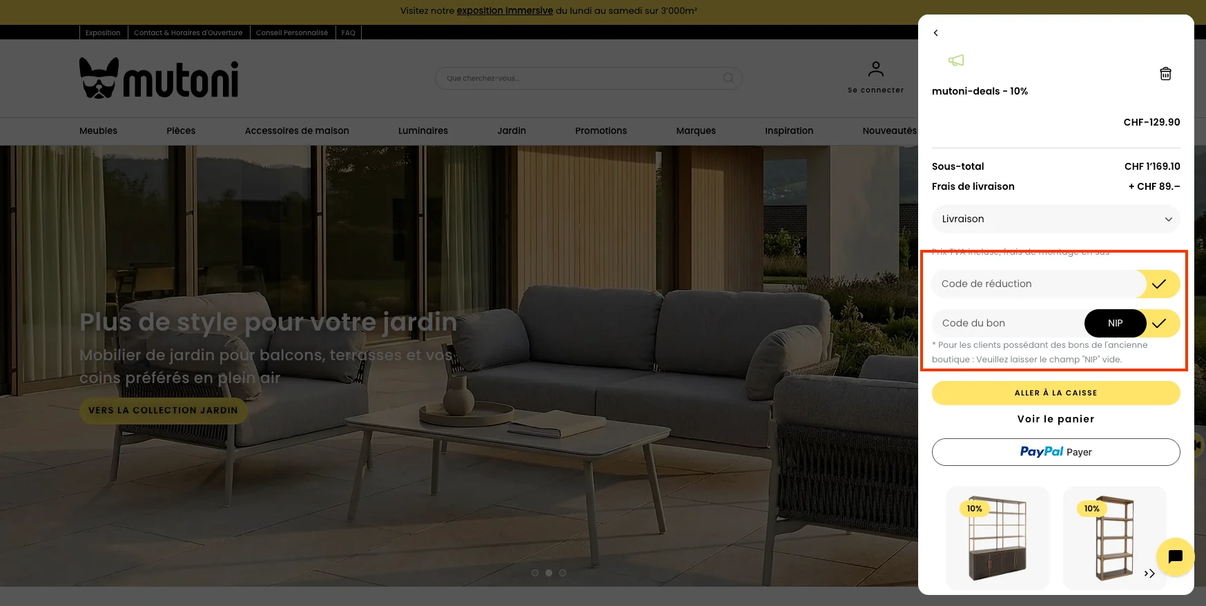 Comment utiliser le code promo ? - Mutoni