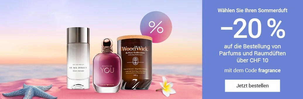 Preuve du coupon - Notino - Code promo Notino : [[20% de réduction]] sur parfums dès CHF 100