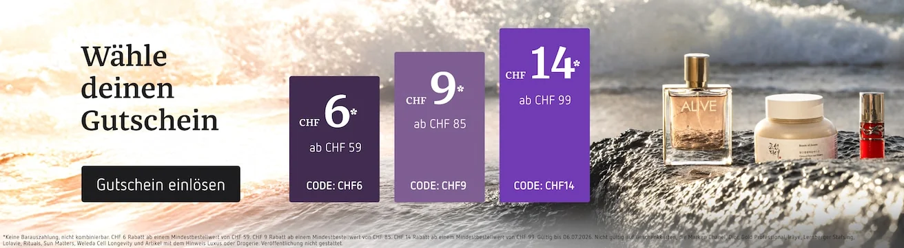 Preuve du coupon - Parfumdreams - Code promo Parfumdreams : [[CHF 14]] de réduction dès CHF 99