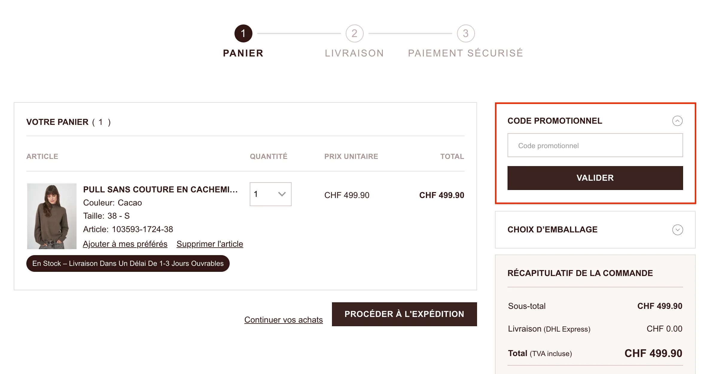 Comment utiliser le code promo ? - Repeat Cashmere