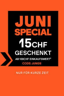 Preuve du coupon - SportScheck - Code promo SportScheck : [[15 CHF offerts]] dès CHF 100 d'achat
