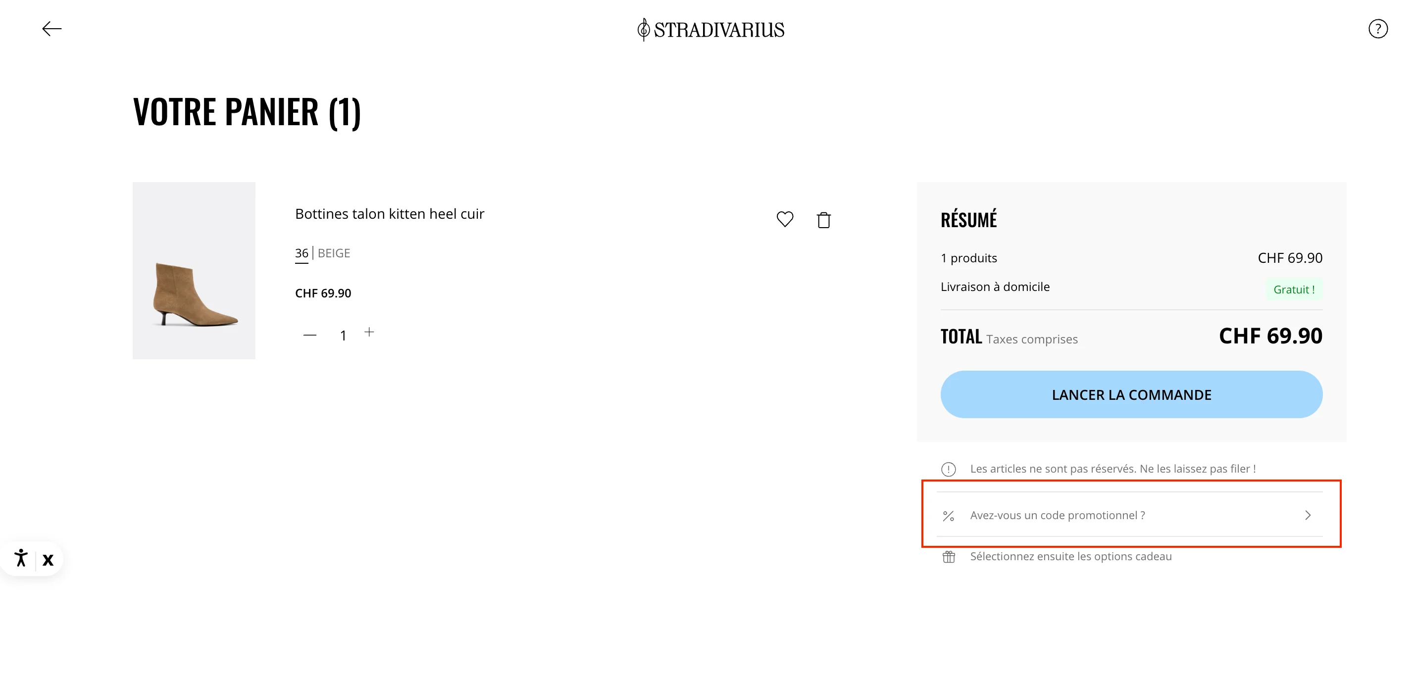 Comment utiliser le code promo ? - Stradivarius
