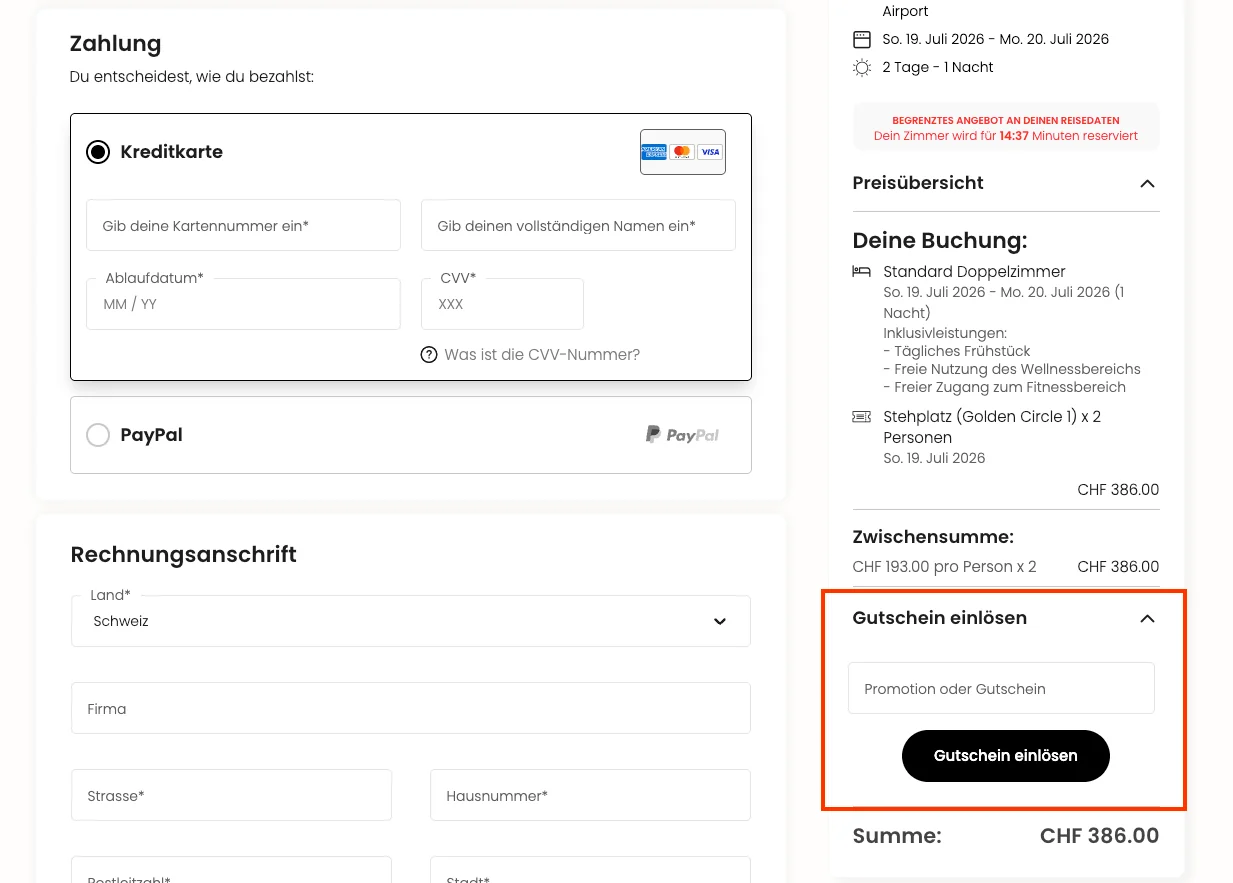 Comment utiliser le code promo ? - Travelcircus