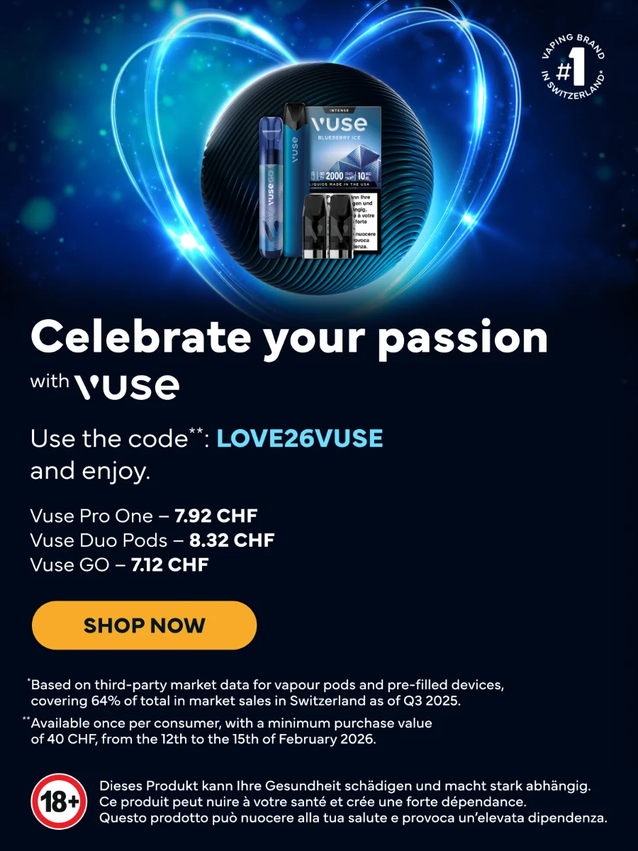 Preuve du coupon - Vuse - Vuse Code promo : [[7.92 CHF]] sur Pro One et Duo Pods à prix réduit